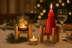 Sfeervolle kaarsenhouders